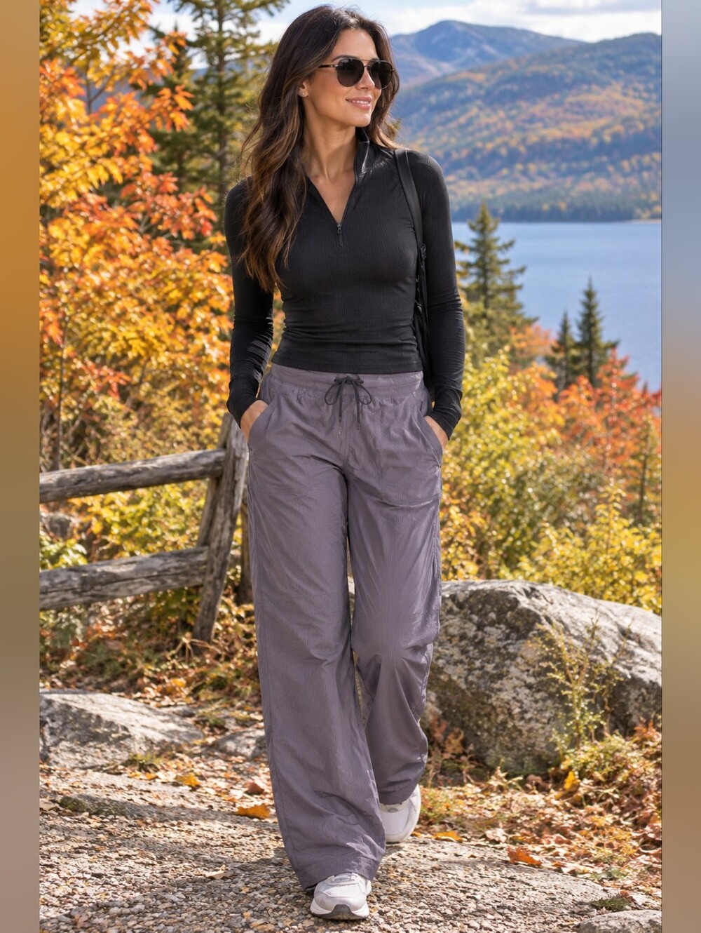 LULULEMON Wide-Leg Jogger Pants
